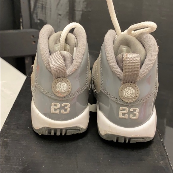 Jordan Retro 9 Toddler ‘Cool Grey’ Size 6.5C - Picture 3 of 6